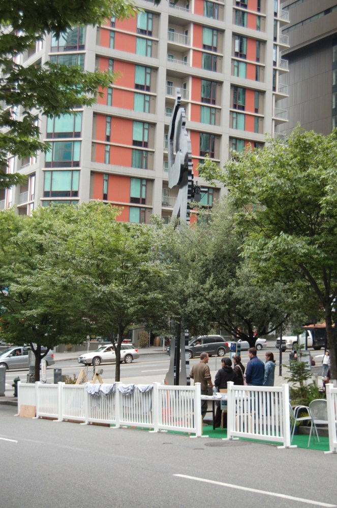 PARKing Day at the SAM in Seattle 2010 Park(ing) Day, SAM, Seattle WA 2010
