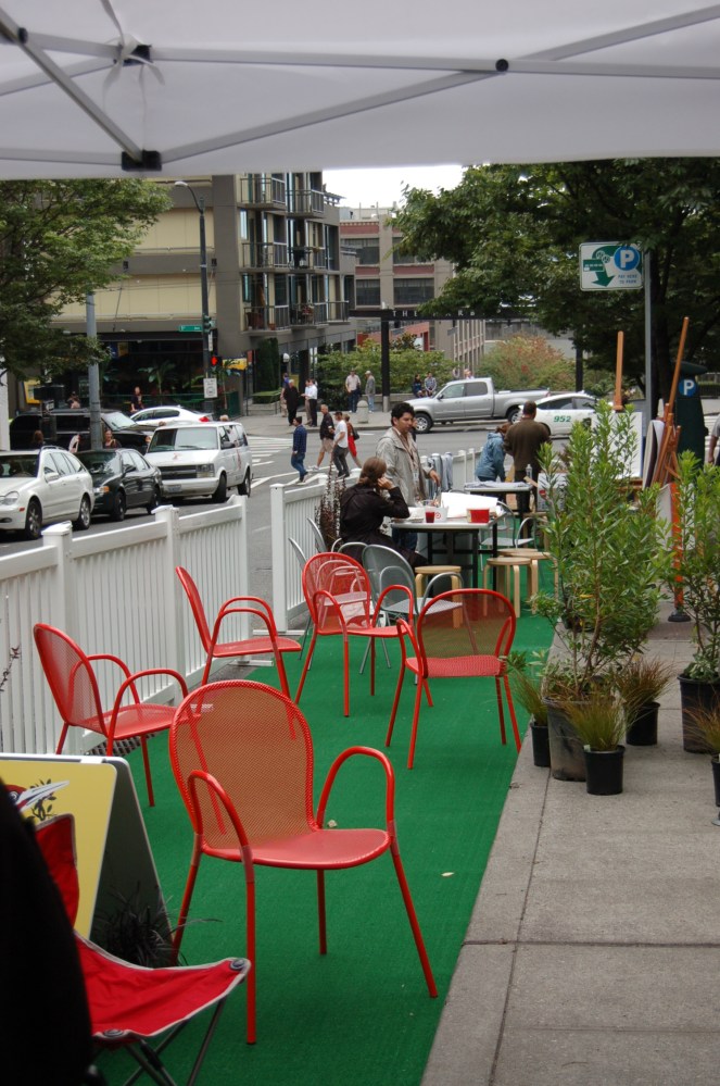 PARKing day Parking Day Seattle 2010 line-up