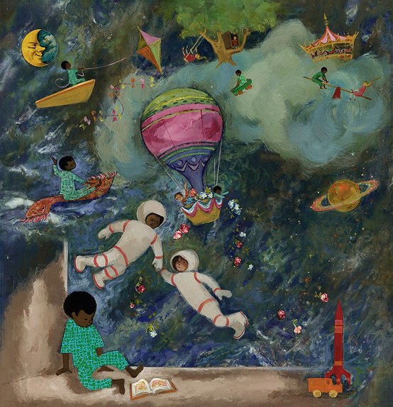 Illustration by Ezra Jack Keats via Every Child A reader